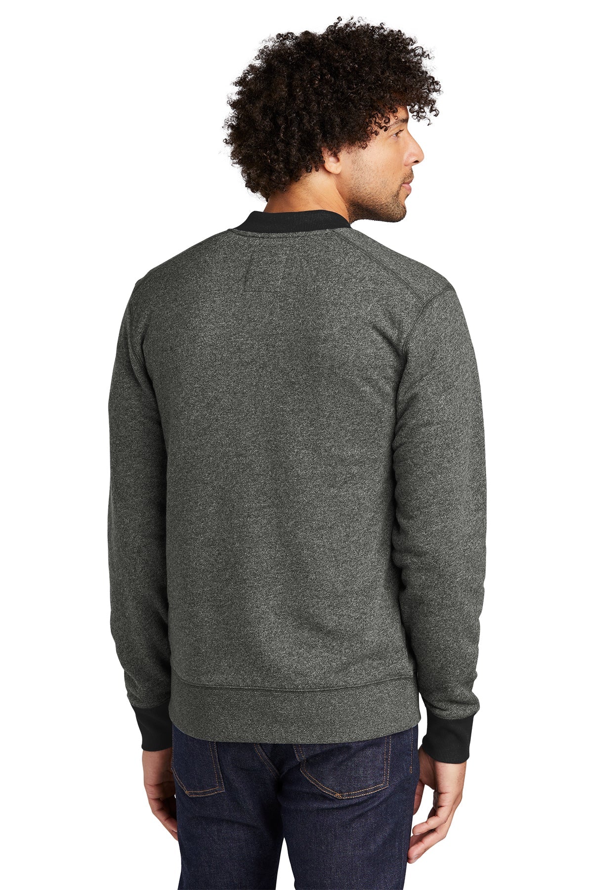 new era_nea503 _black twist/ black_company_logo_sweatshirts
