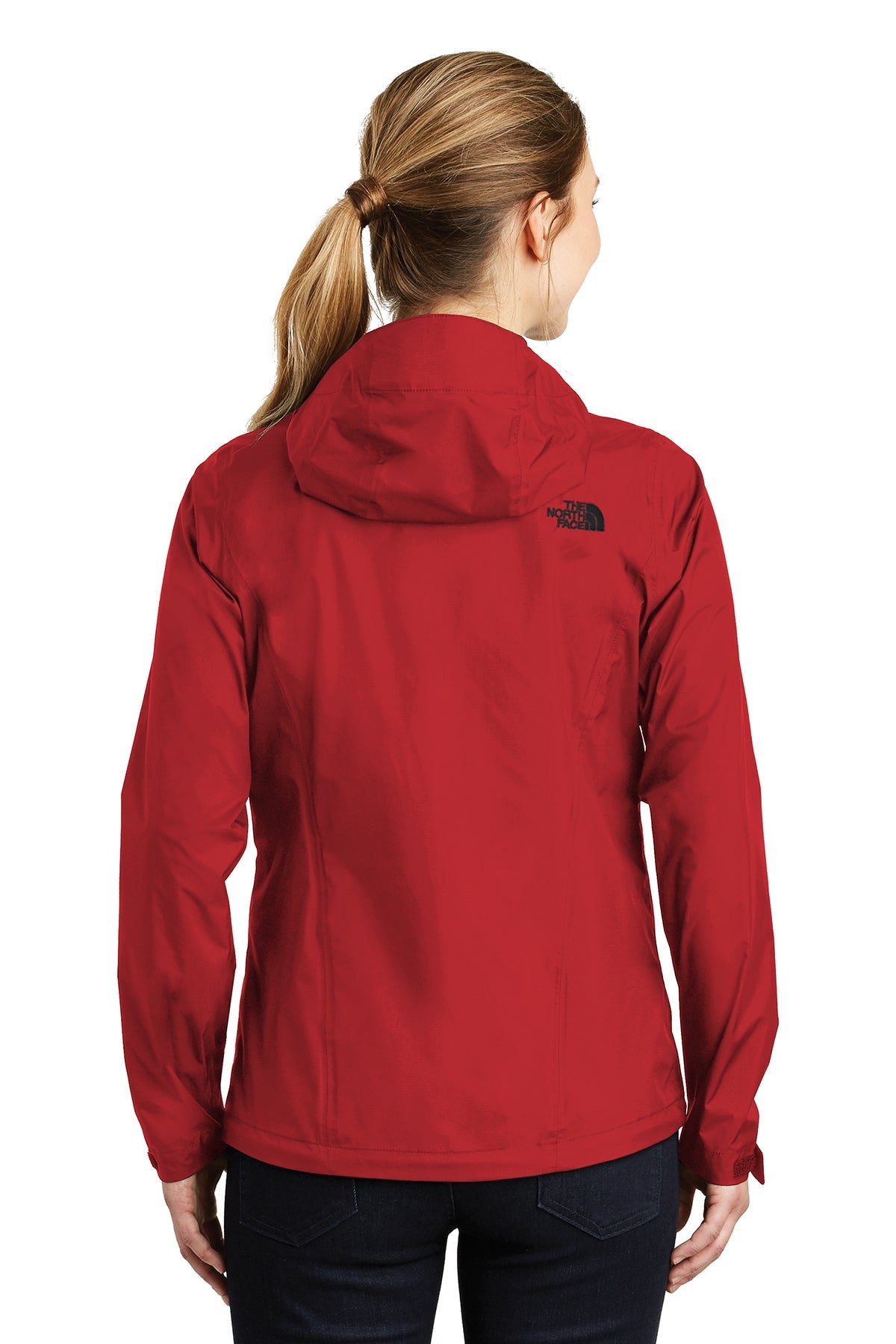 North Face Ladies DryVent Rain Jacket Rage Red