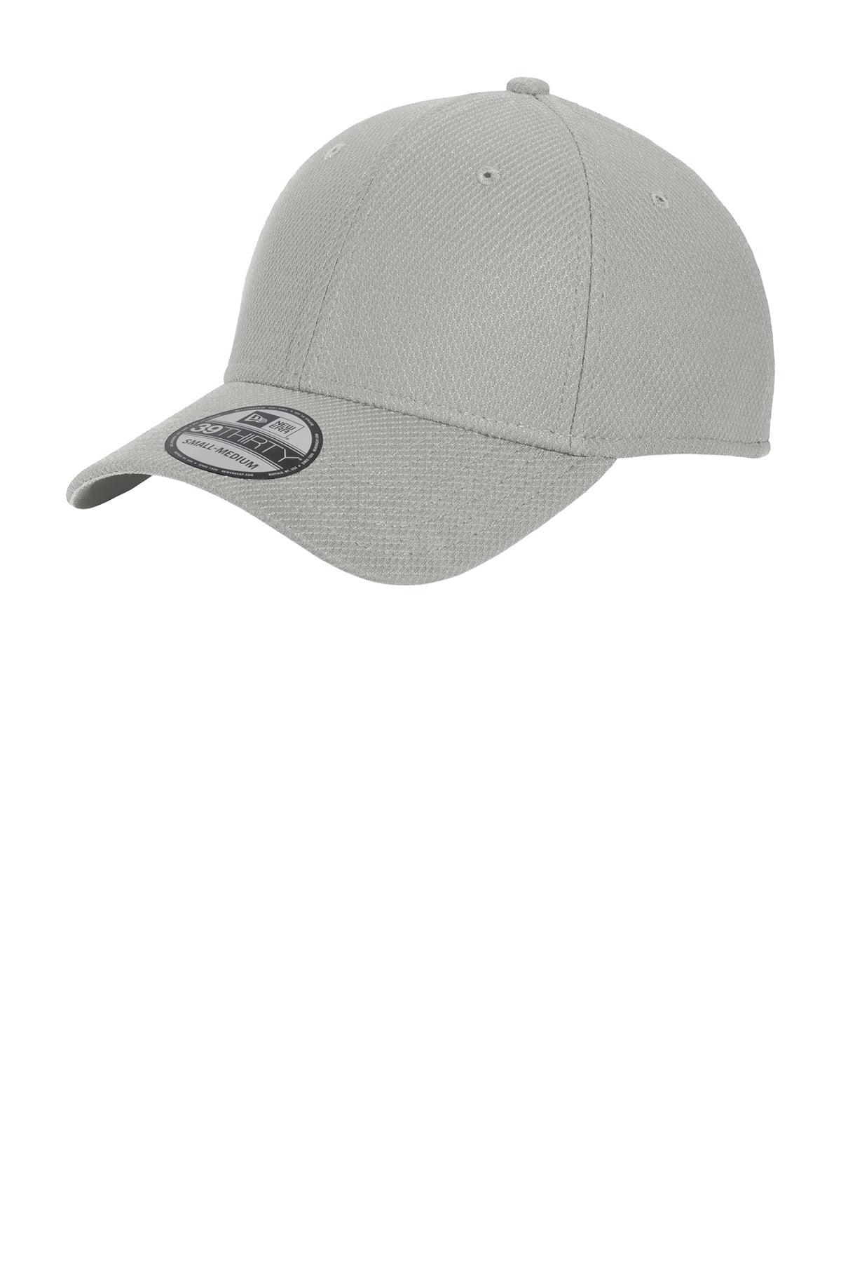 New Era Diamond Era Stetch Custom Caps, Grey