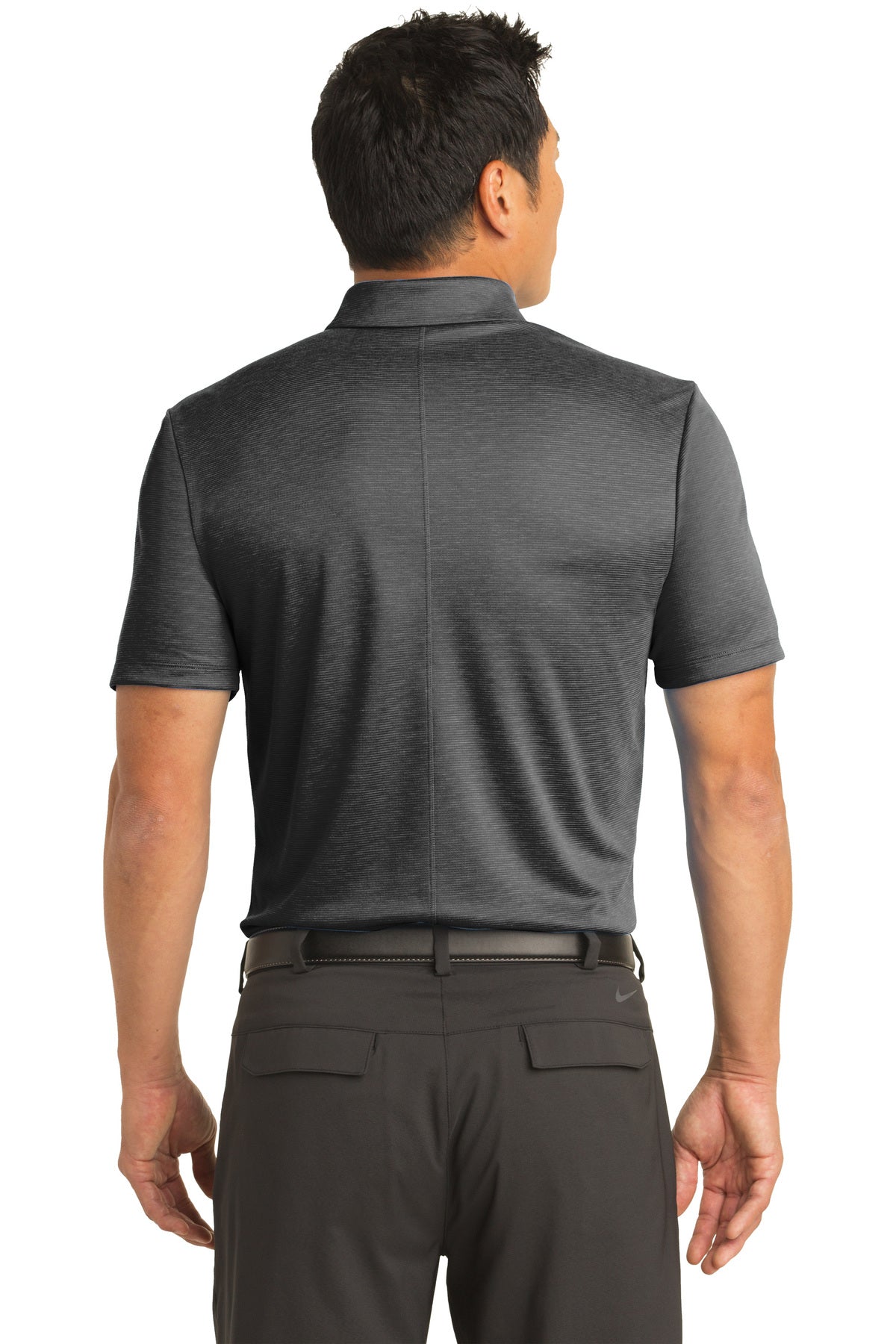 Nike Dri-FIT Prime Customized Polos, Black [Red Gate]