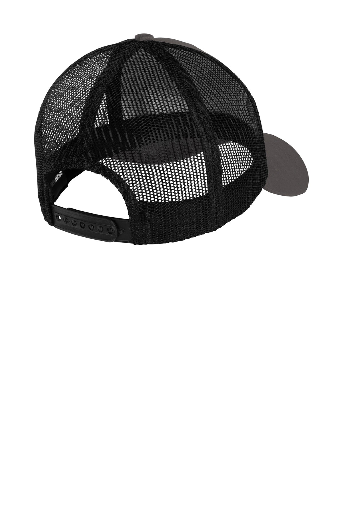 Sport-Tek PosiCharge Competitor Customized Mesh Back Caps, Iron Grey/ Black