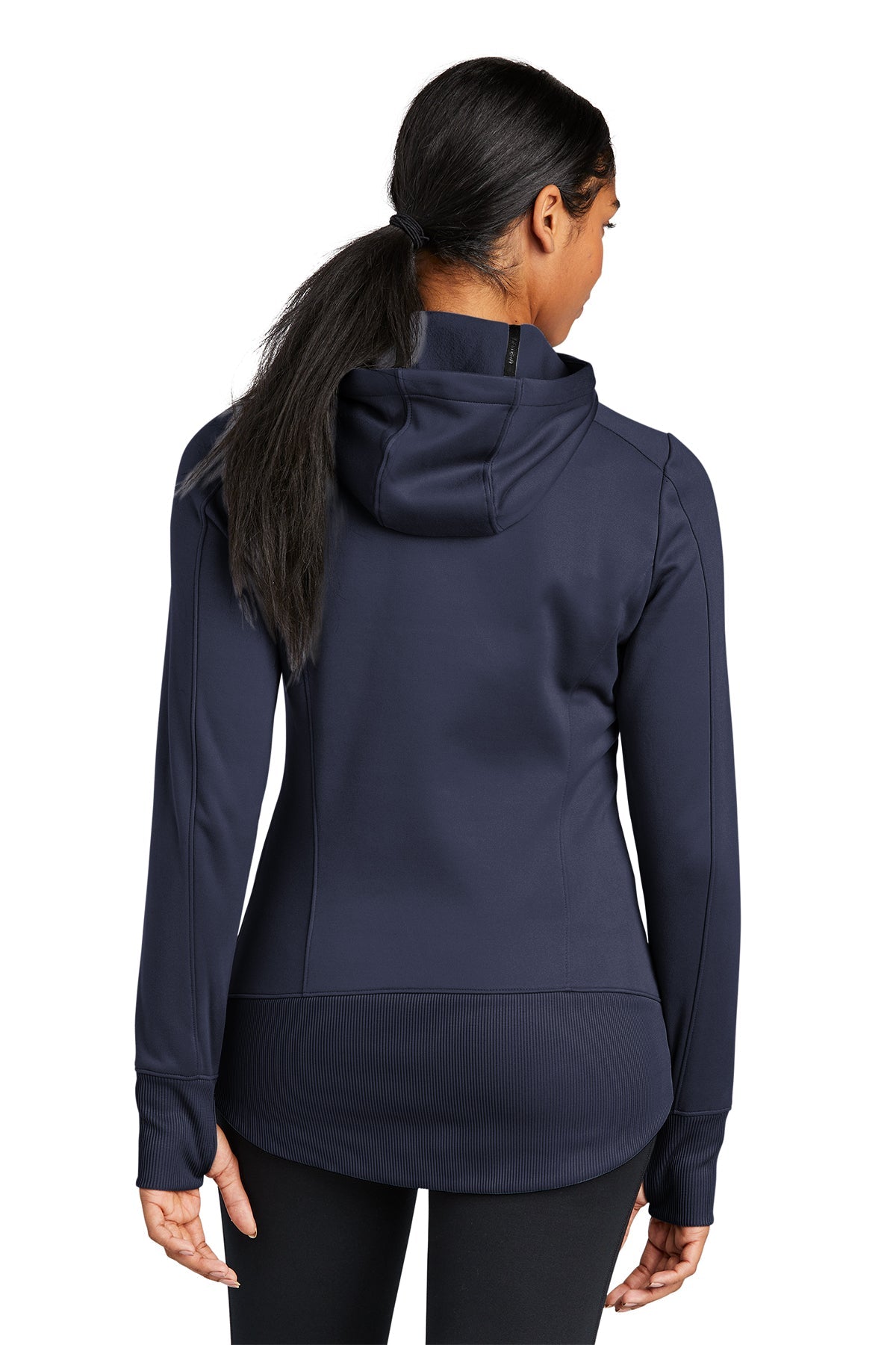 New Era Ladies Venue Custom Zip Hoodies, True Navy [Mosaic Animal Emergency and Specialty]