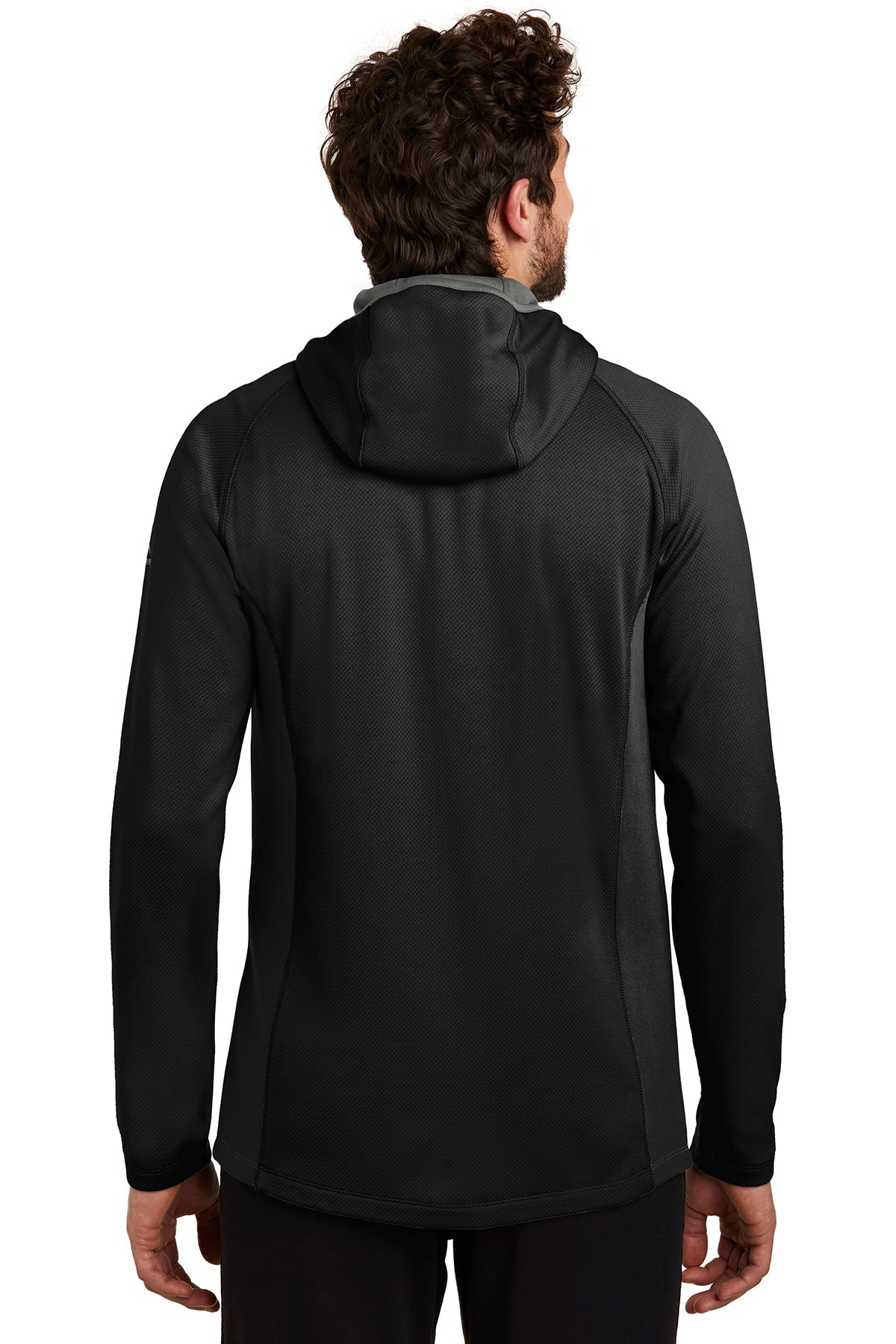 eddie bauer_eb244 _black_company_logo_sweatshirts