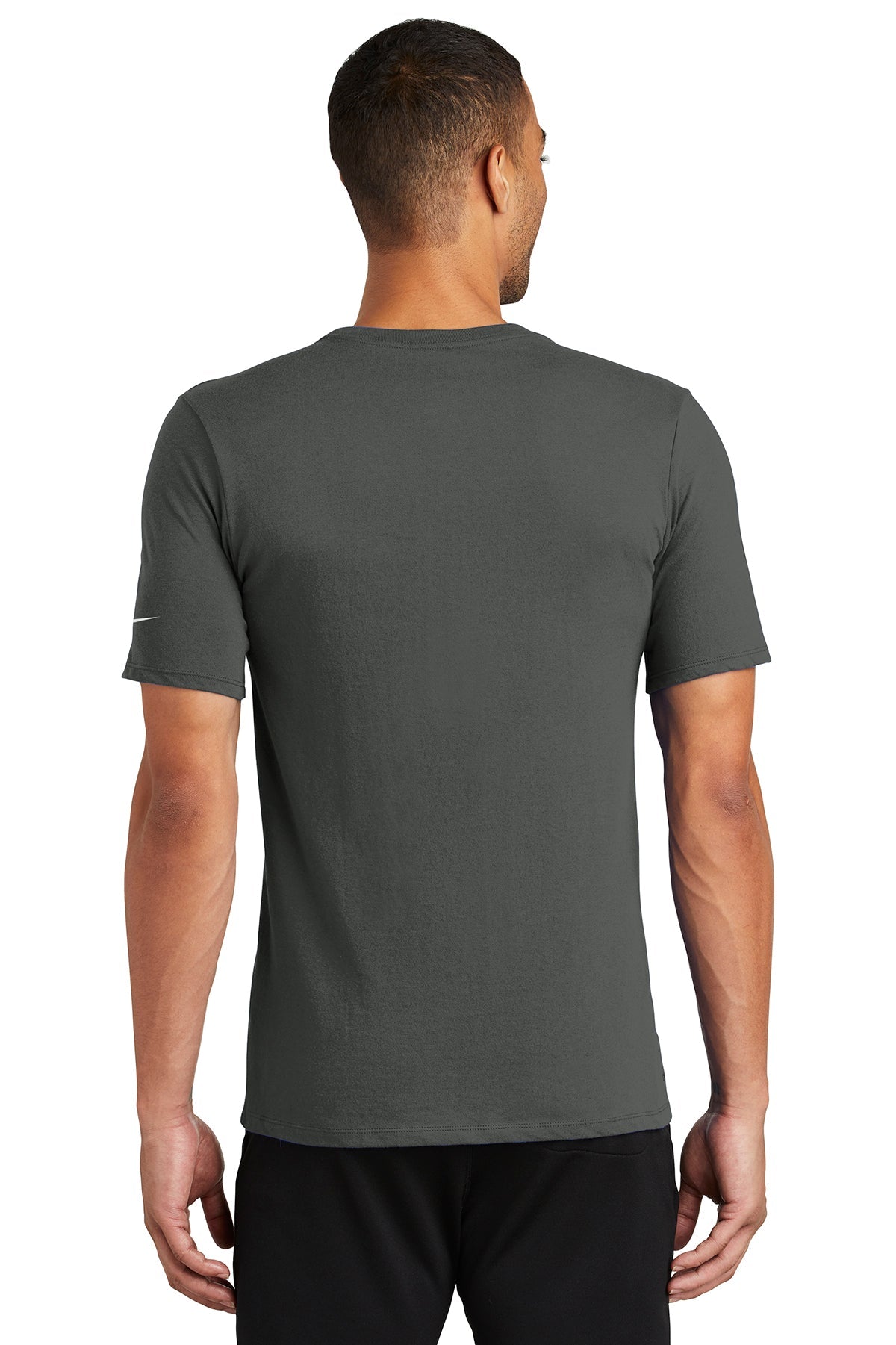 nike drifit cottonpoly tee nkbq5231 anthracite