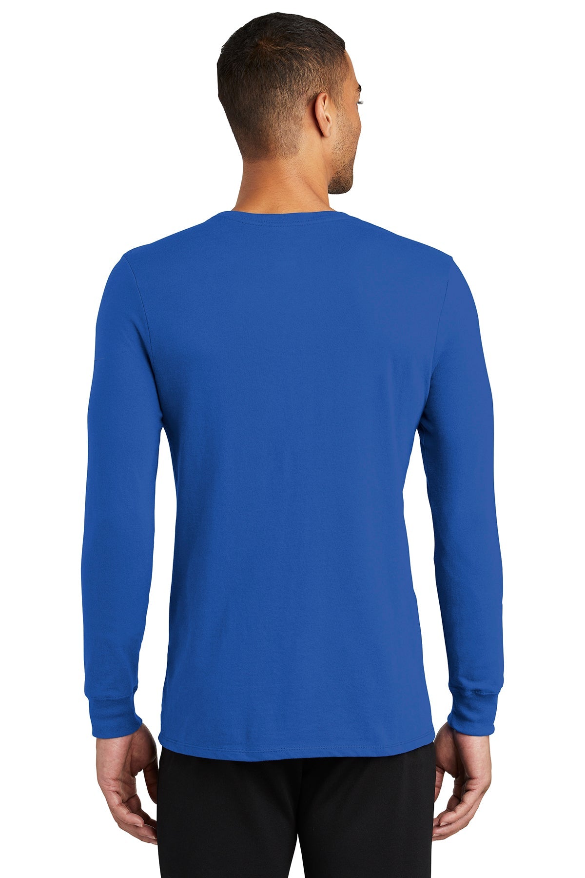 Nike Dri-FIT Long Sleeve Custom Tees, Rush Blue [Red Earth Productions]