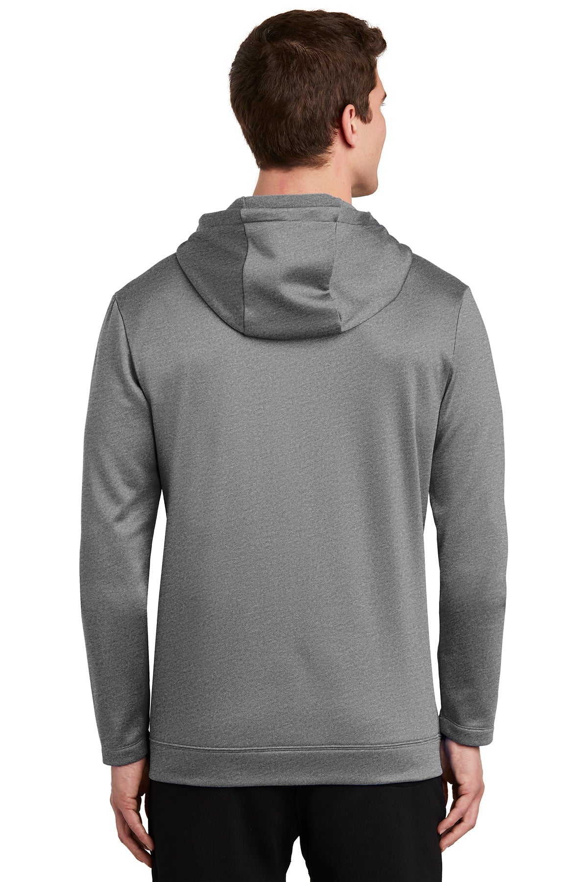 Nike ThermaFIT Customized Zip Hoodies, Dark Grey Heather