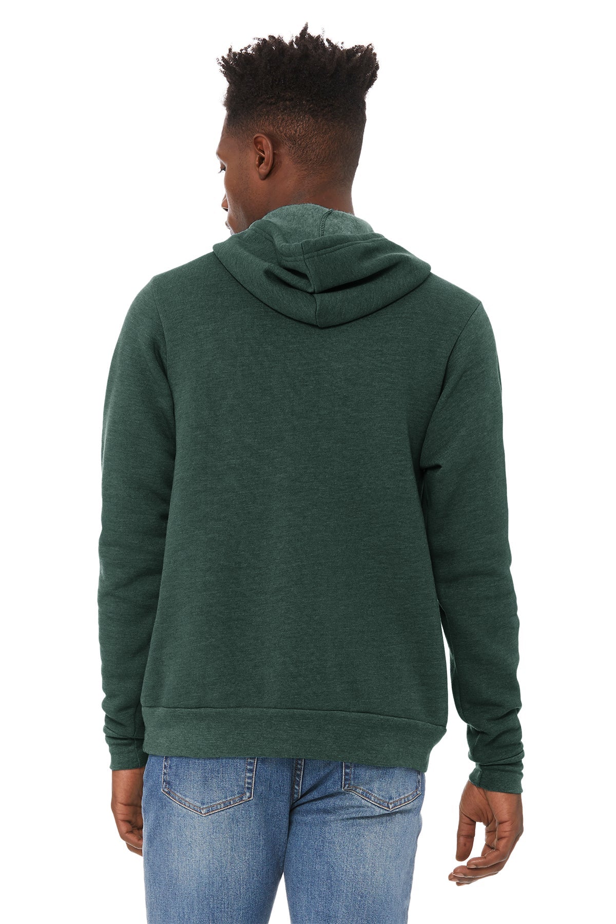bella + canvas_3719_heather forest_company_logo_sweatshirts