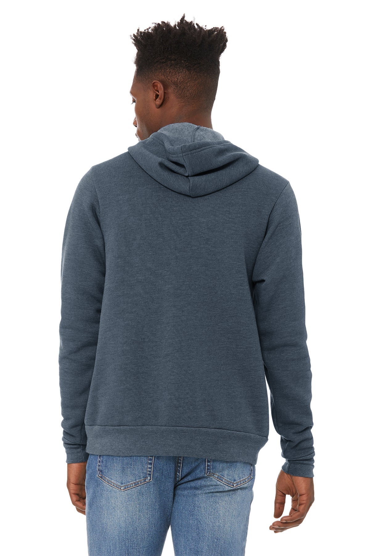 bella + canvas_3719_heather navy_company_logo_sweatshirts