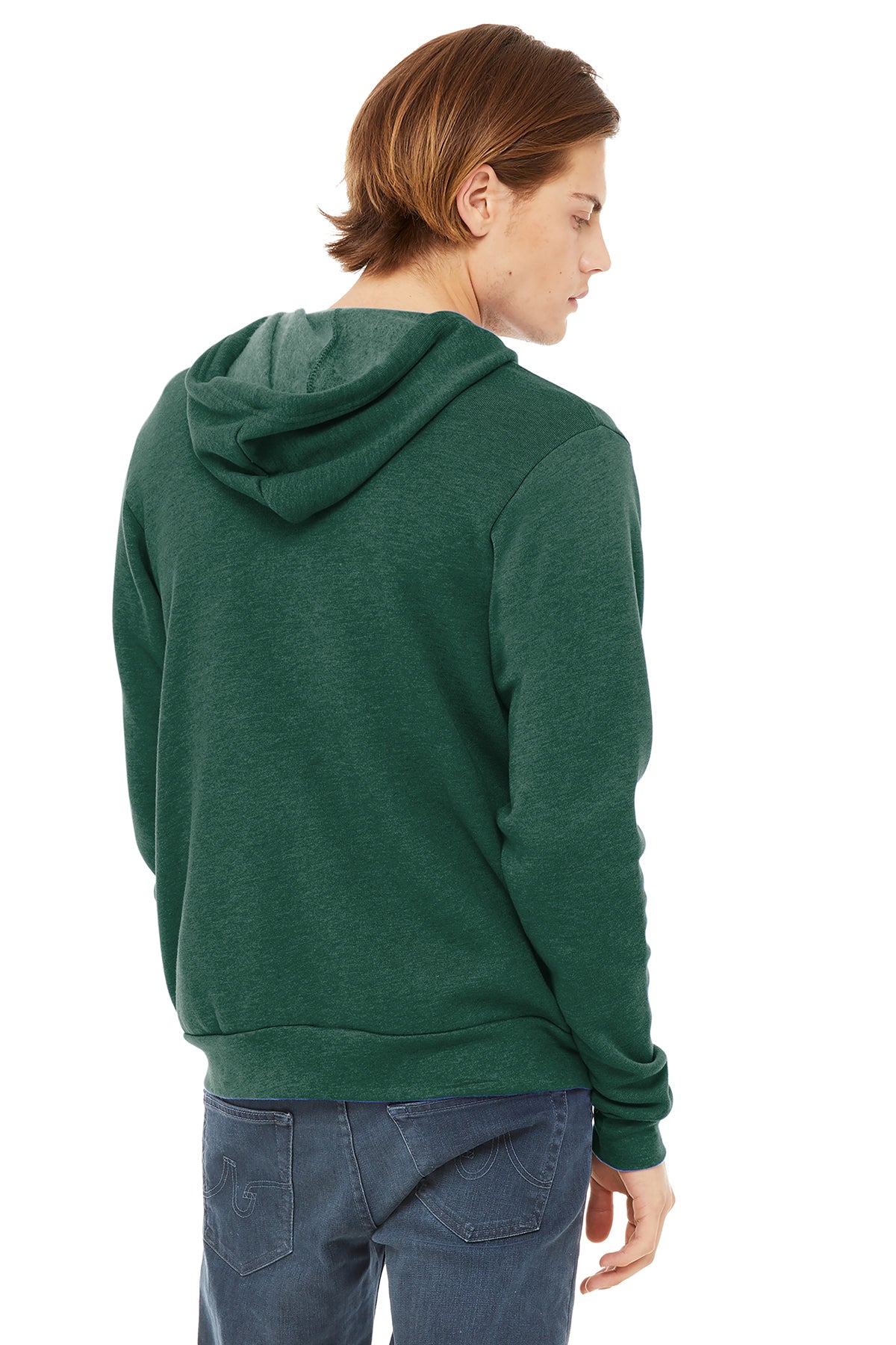 bella + canvas_3739_heather forest_company_logo_sweatshirts