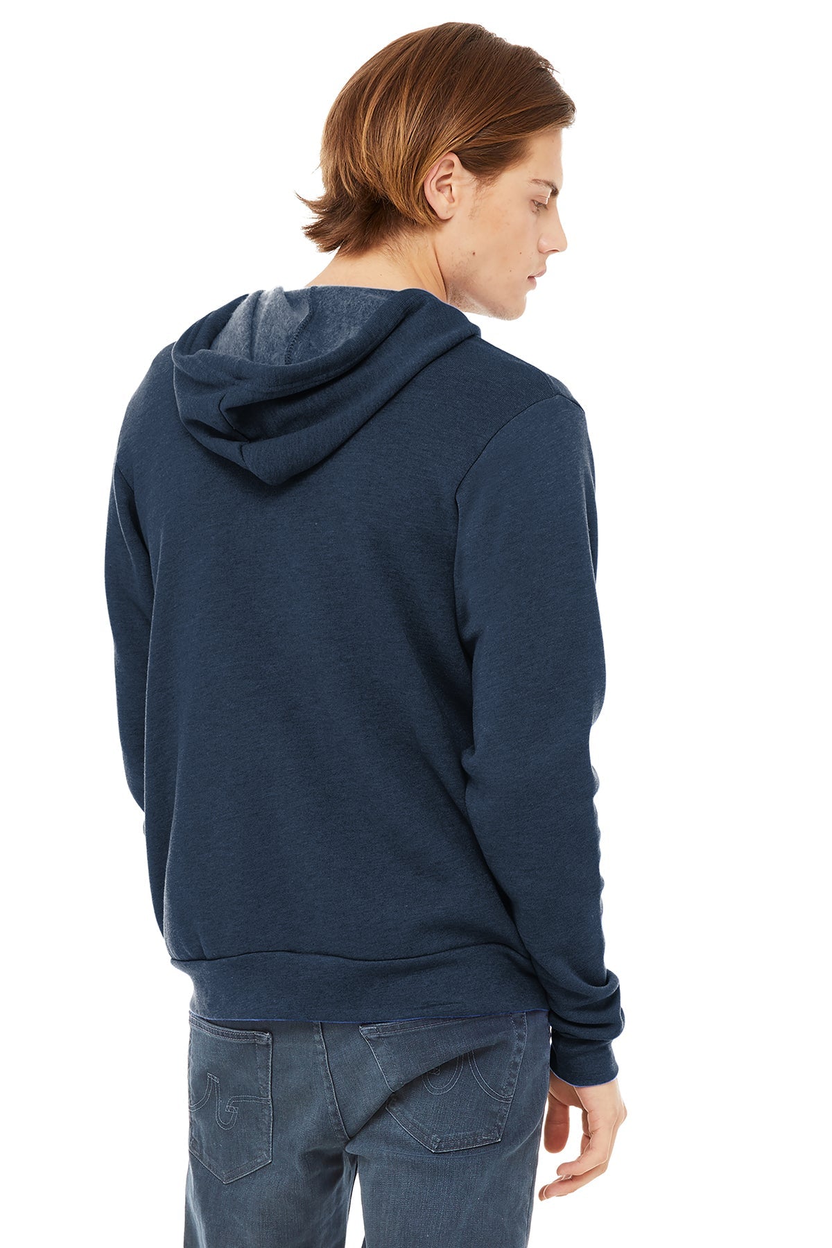 bella + canvas_3739_heather navy_company_logo_sweatshirts