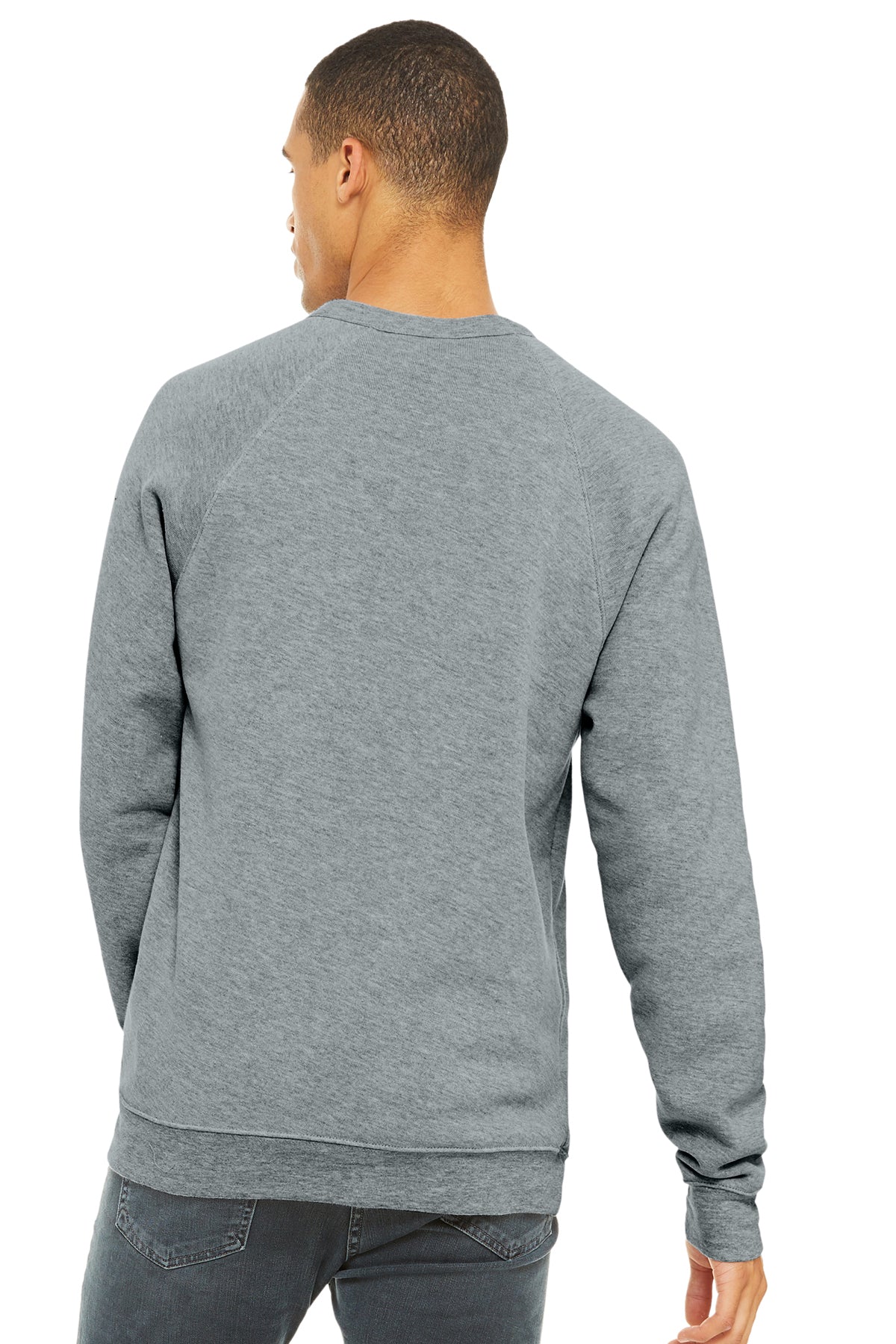 bella + canvas_3901_athletic heather_company_logo_sweatshirts