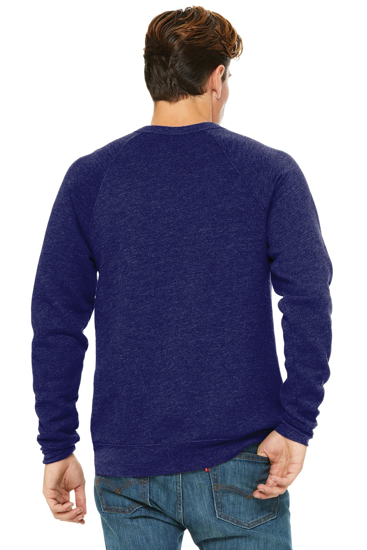 bella + canvas_3901_navy triblend_company_logo_sweatshirts