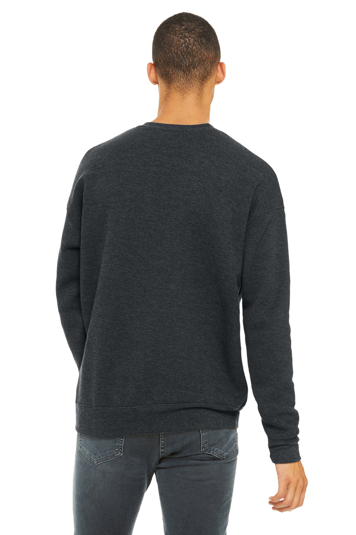 bella + canvas_3945_dark gry heather_company_logo_sweatshirts