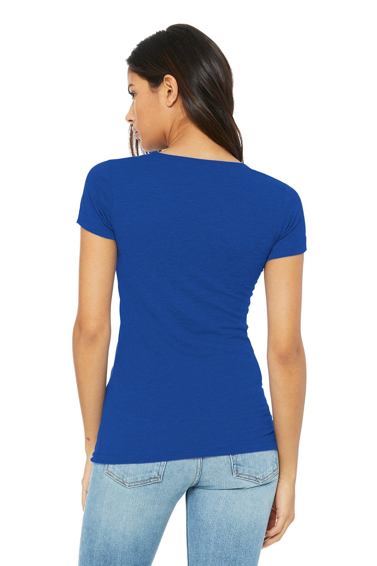 bella + canvas ladies the favorite t-shirt 6004 true royal
