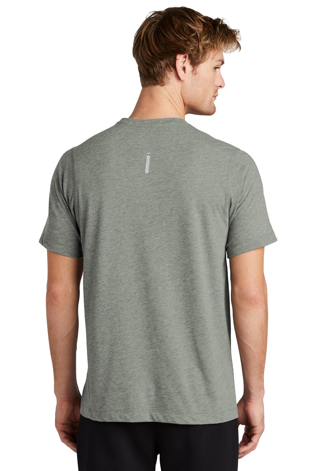 ogio endurance peak tee oe336 gear grey heather