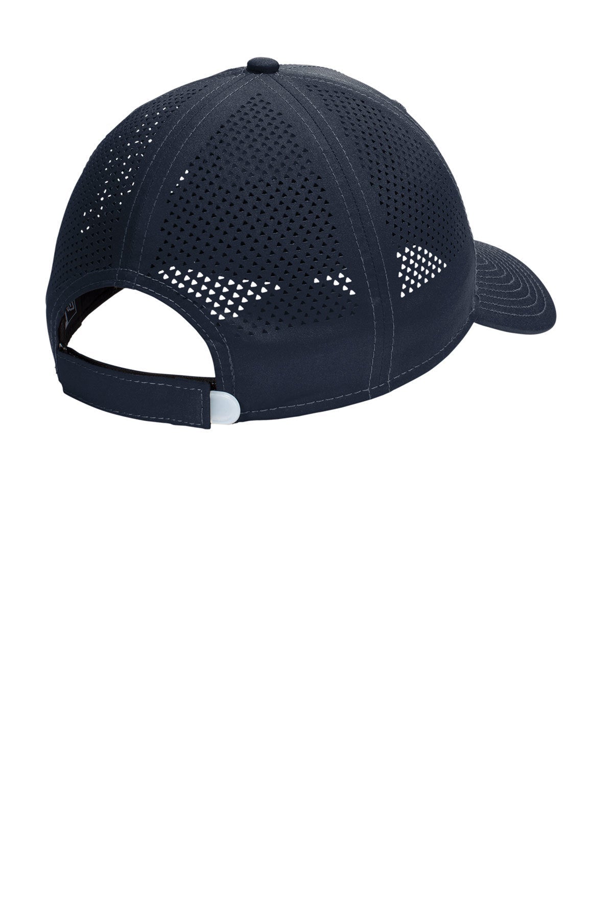 New Era Perforated Performance Custom Caps, Deep Navy