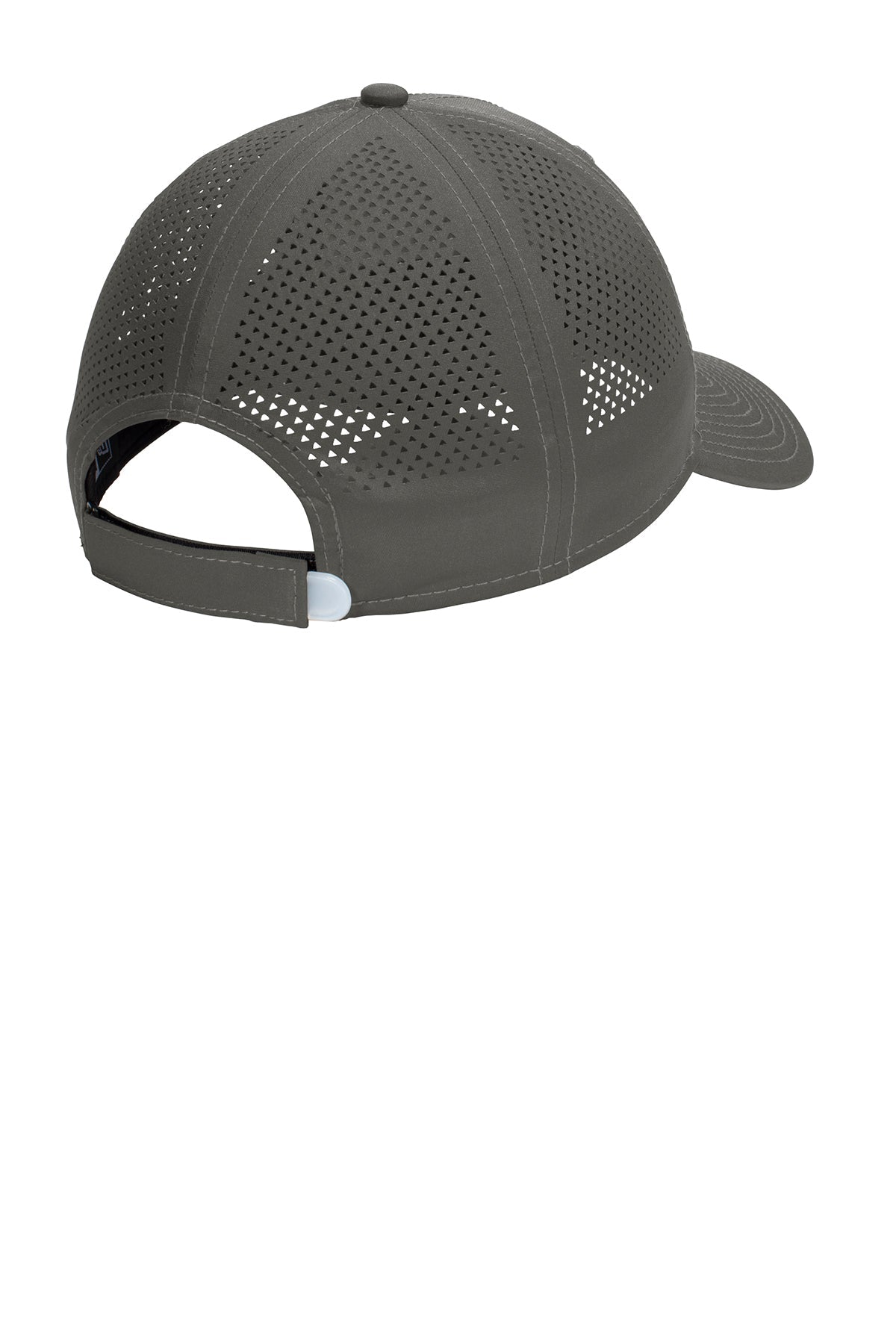 New Era Perforated Performance Custom Caps, Graphite [NARENCO]