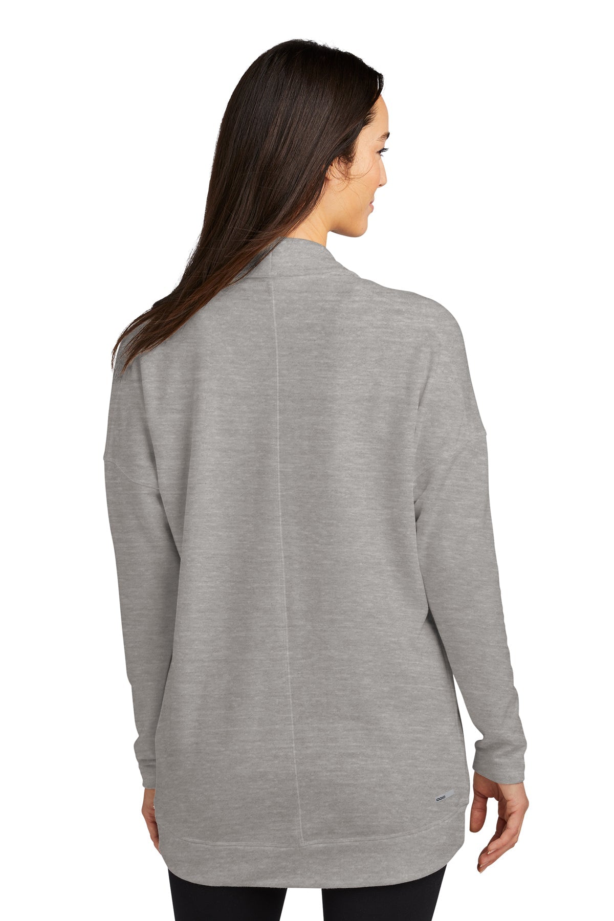 OGIO Ladies Luuma Cocoon Fleece, Petrol Grey Heather