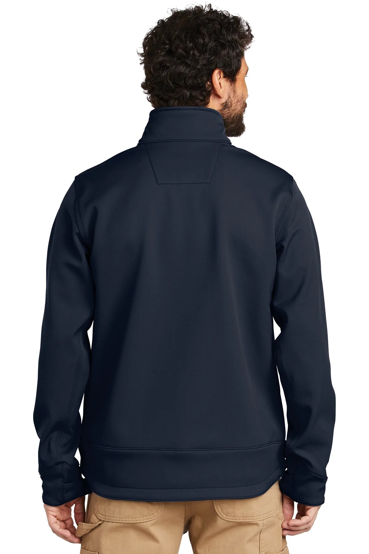 Carhartt Crowley Branded Soft Shell Jackets, Navy