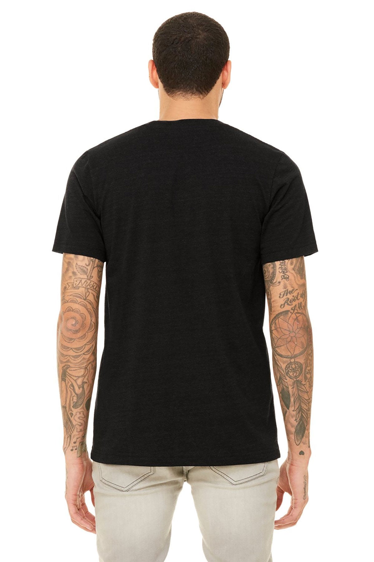 Bella Canvas Unisex Jersey T-Shirt, Black [Owl AI]