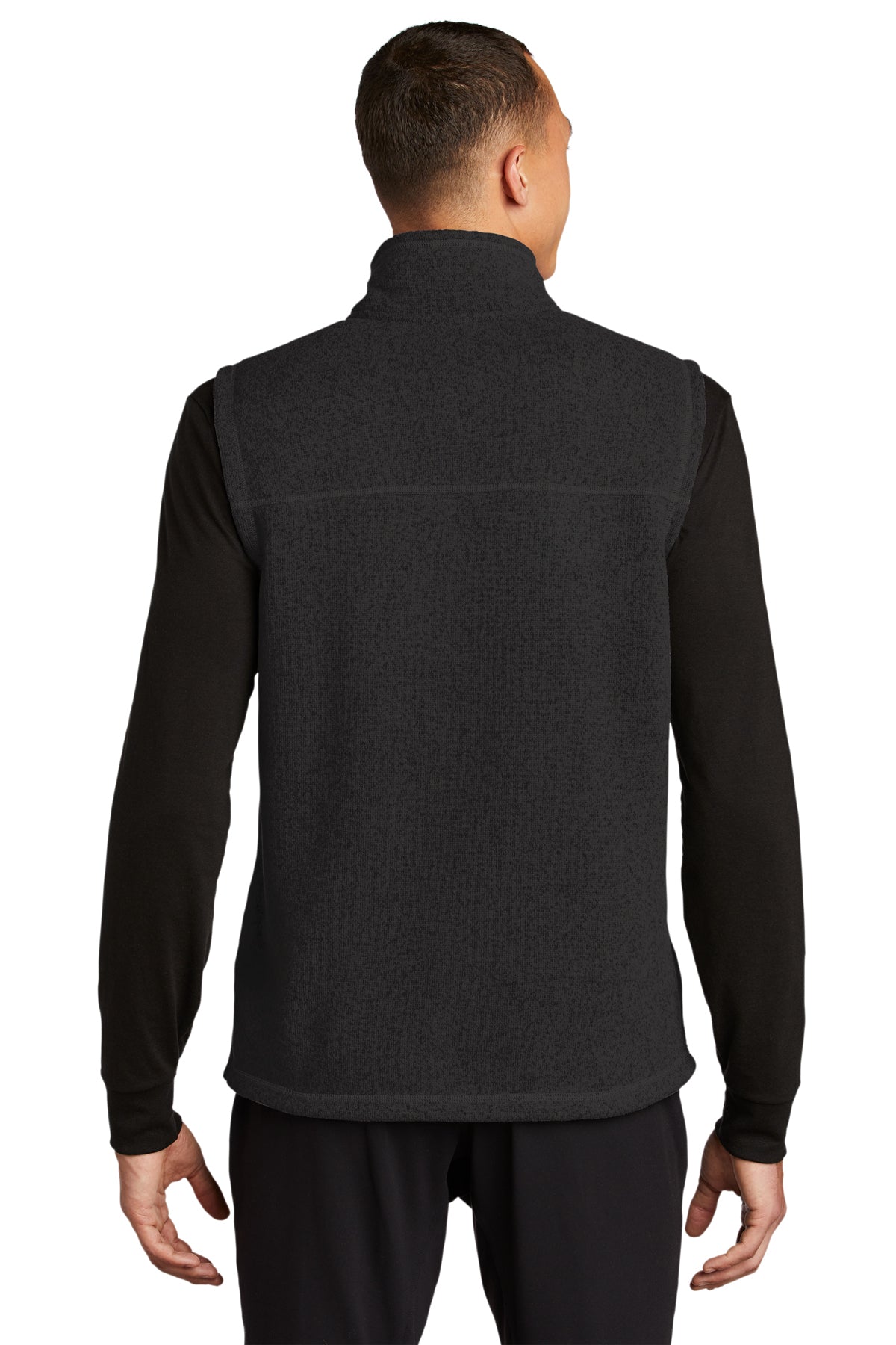 The North Face Sweater Fleece Vest TNF Black Heather [Prive Haus]