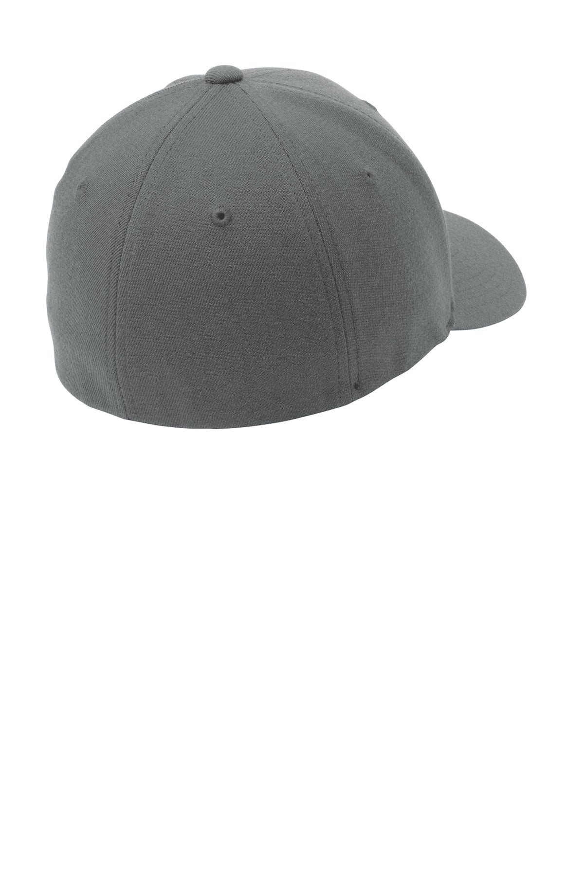 Port Authority Flexfit Customized Wool Blend Caps, Grey