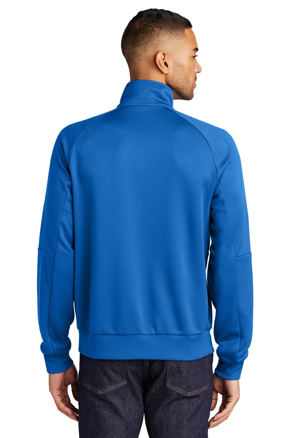 Nike Full-Zip Chest Swoosh Custom Jackets, Royal