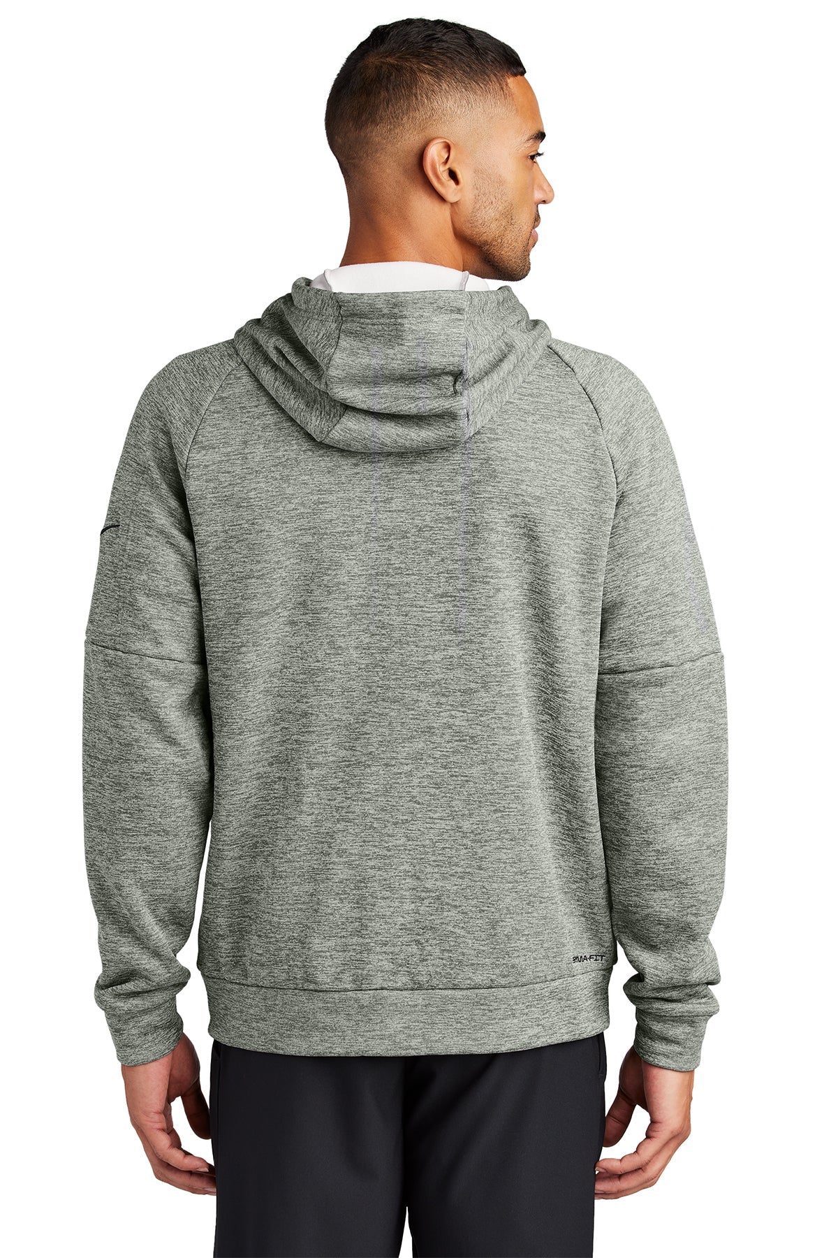 Custom Nike Therma-FIT Pocket Full-Zip Fleece Hoodie NKFD9859 Dark