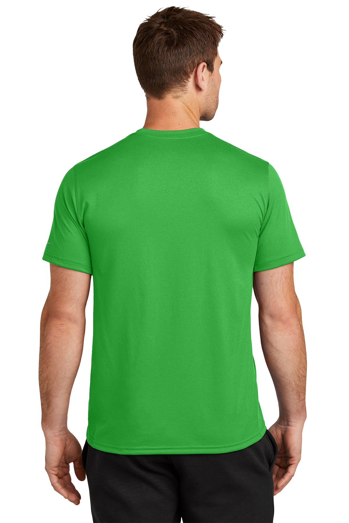 Nike Swoosh Sleeve rLegend Customized Tee's, Apple Green