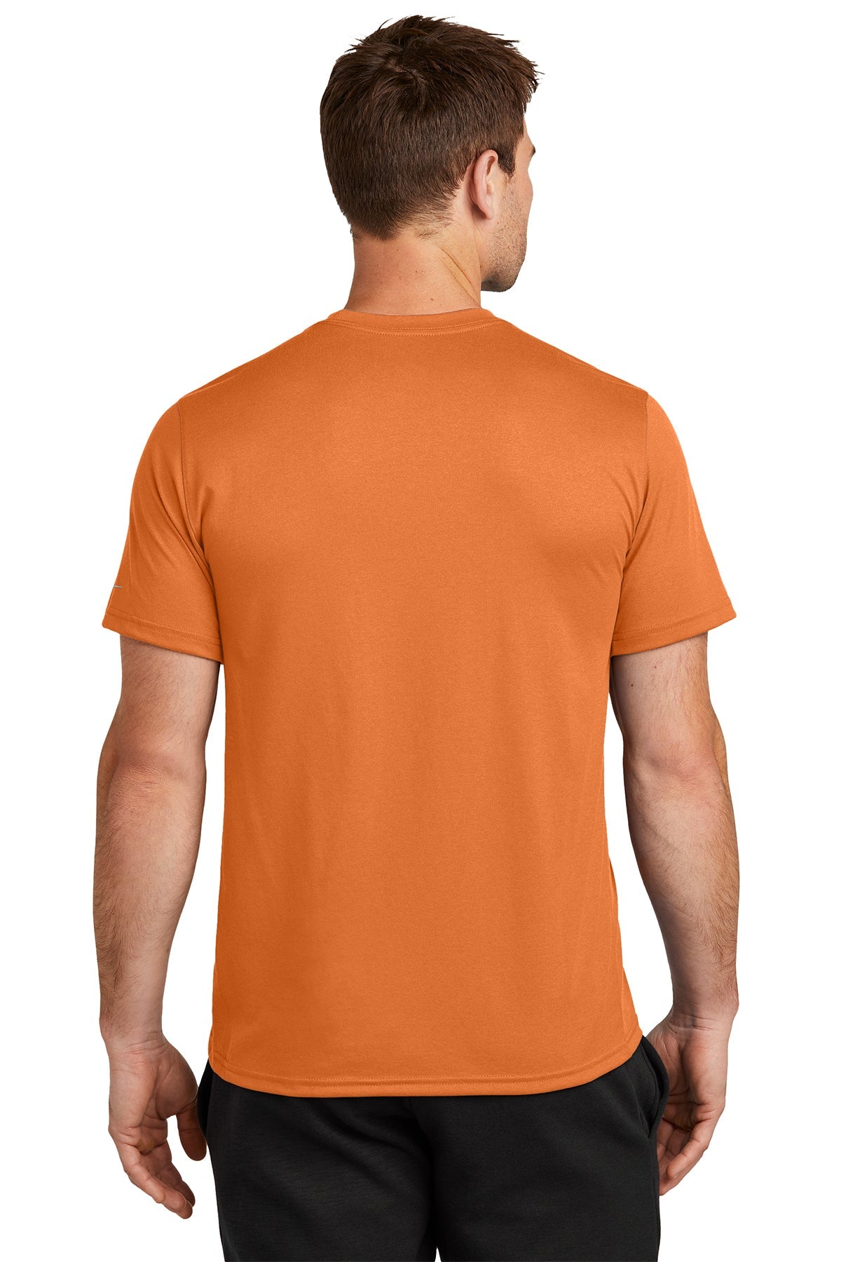 Nike Swoosh Sleeve rLegend Customized Tee's, Desert Orange