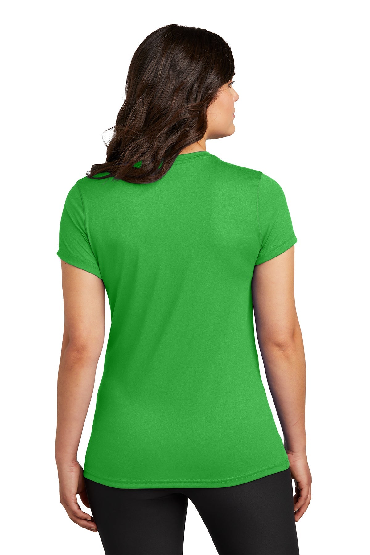 Nike Ladies Swoosh Sleeve rLegend Customized Tee's, Apple Green