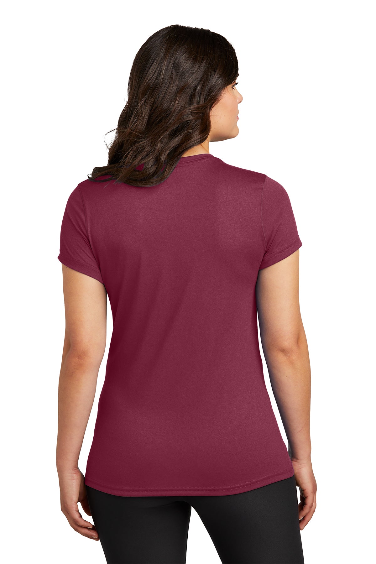 Nike Ladies Swoosh Sleeve rLegend Customized Tee's, TeamMaroon