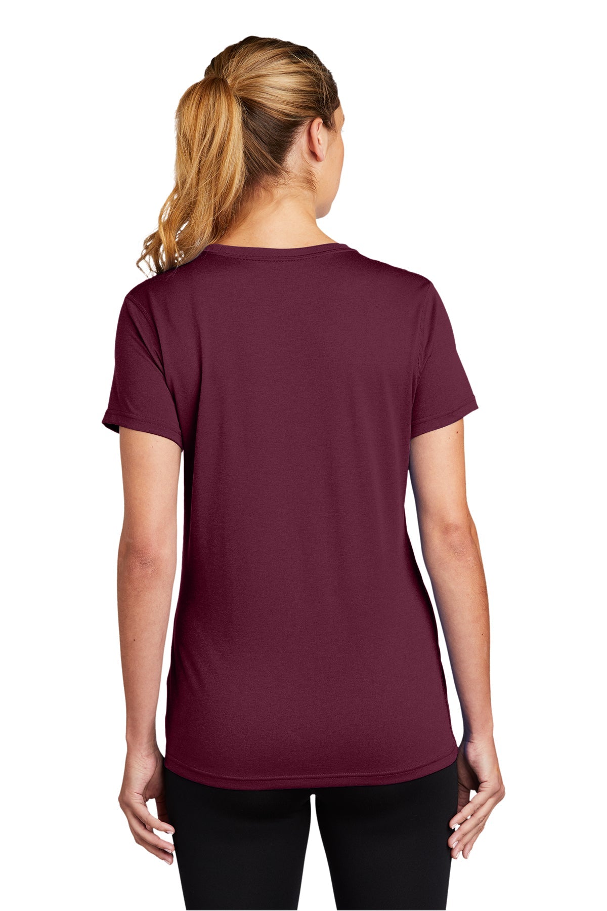 Nike Ladies Team rLegend Customized Tee's, Deep Maroon