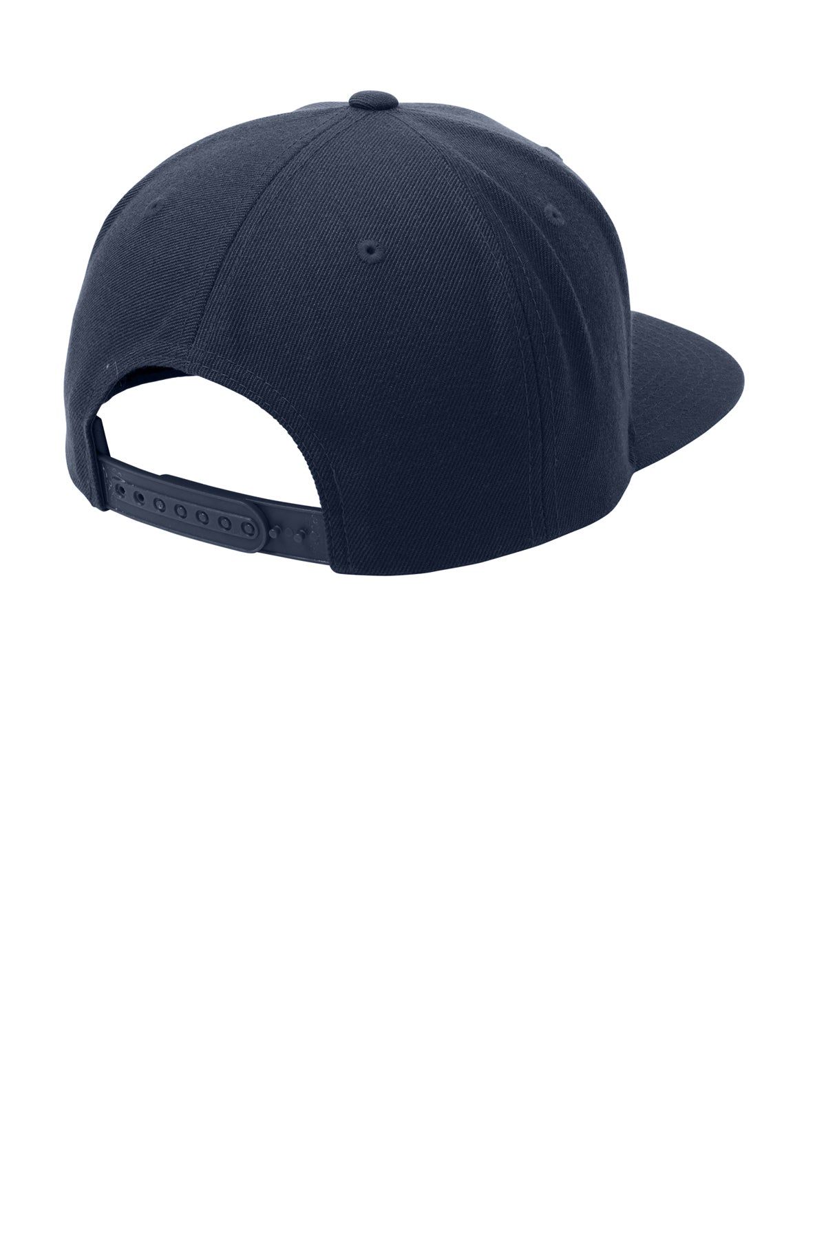 Sport-Tek Yupoong Flat Bill Customized Snapback Caps, True Navy