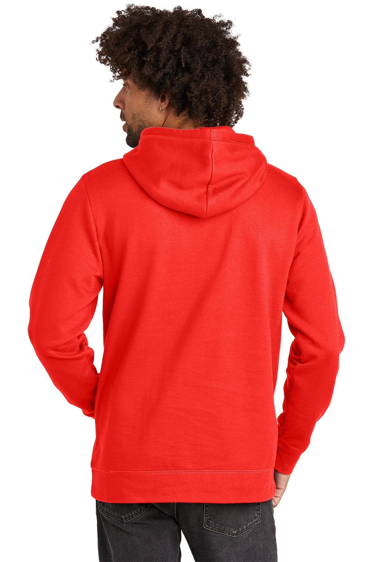 New Era Comeback Fleece Customized Hoodies, Deep Orange