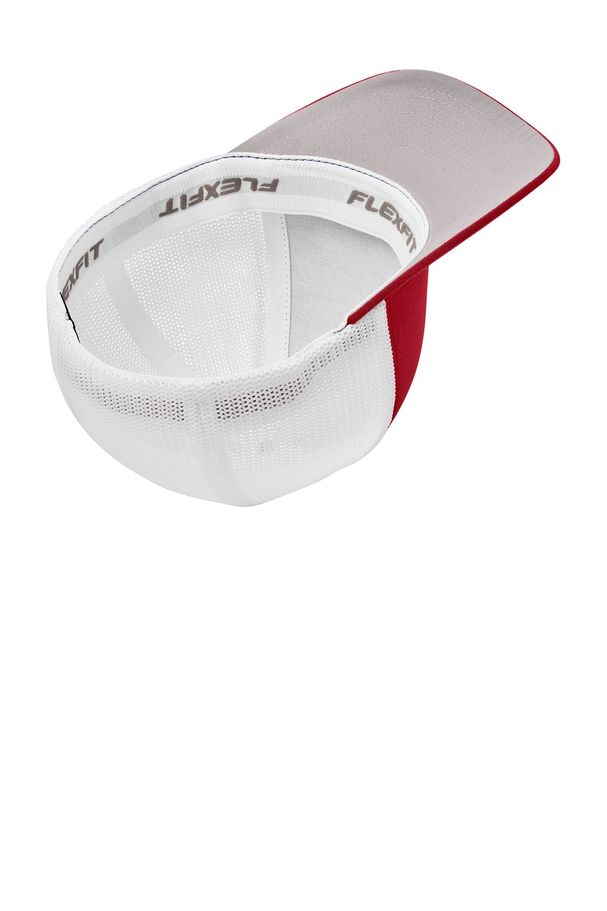 Port Authority Flexfit Mesh Back Branded Caps, True Red/ White
