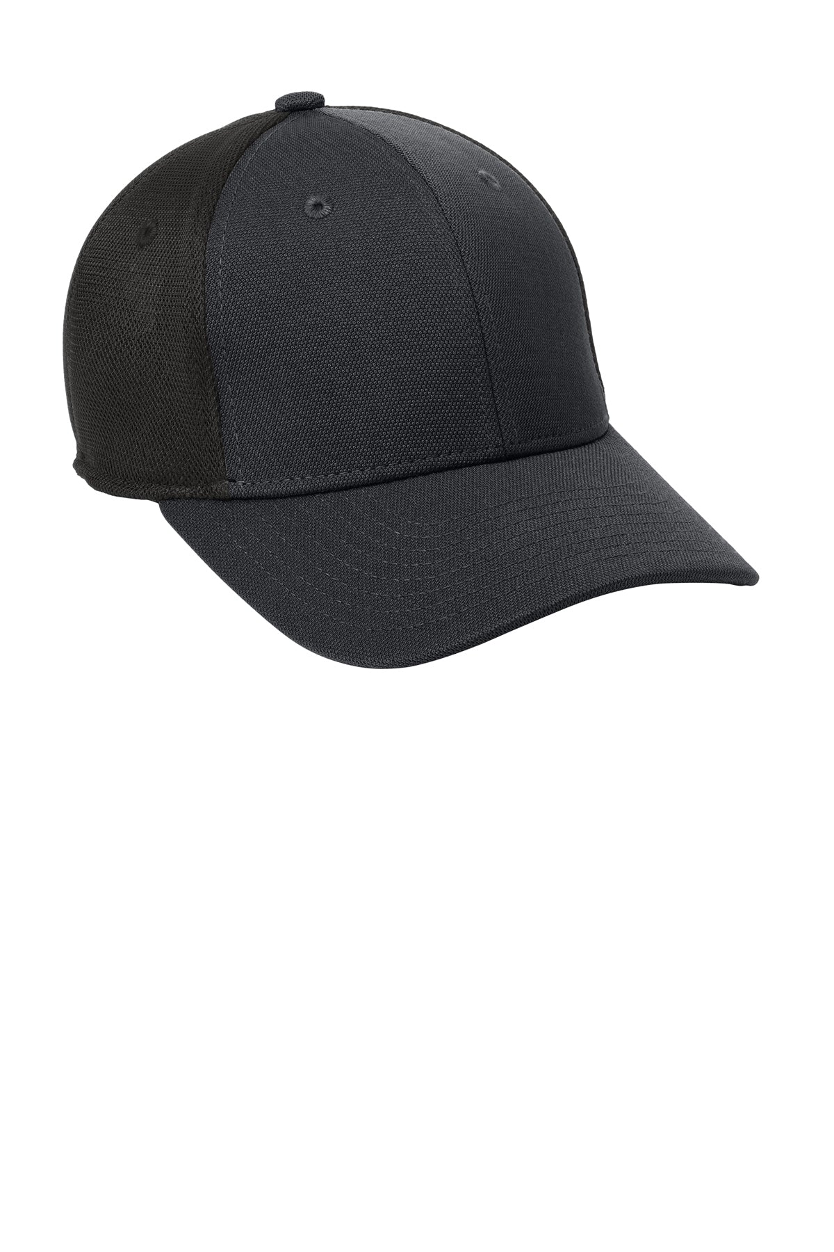 Port Authority Pique Mesh Customized Caps, Black/ Black