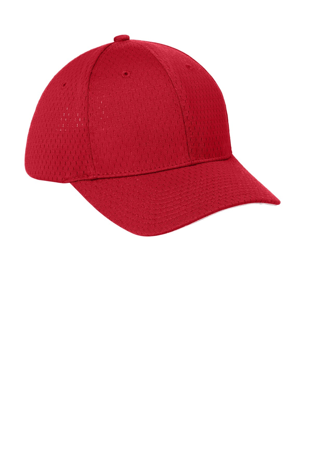 Port Authority Pro Mesh Branded Caps, Red