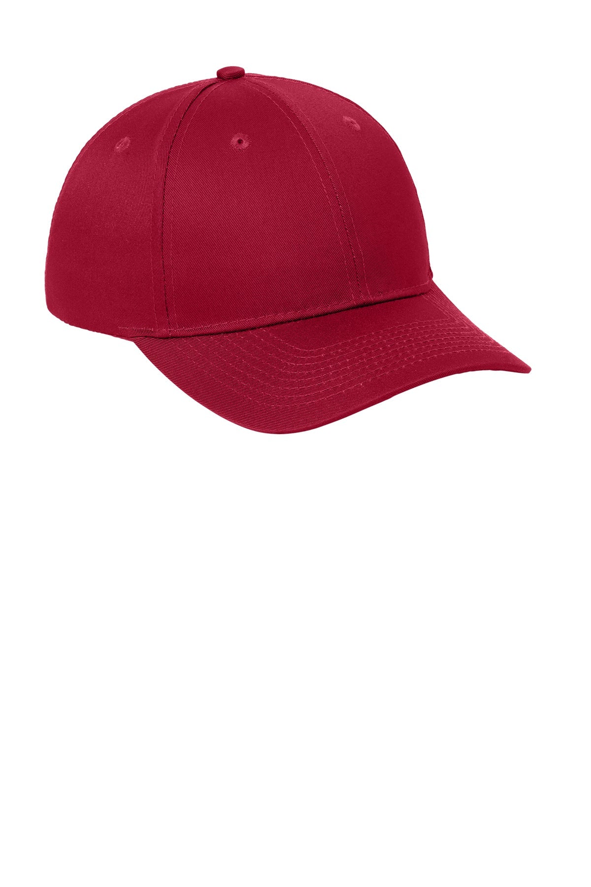 Port Authority Uniforming Branded Twill Caps, Red