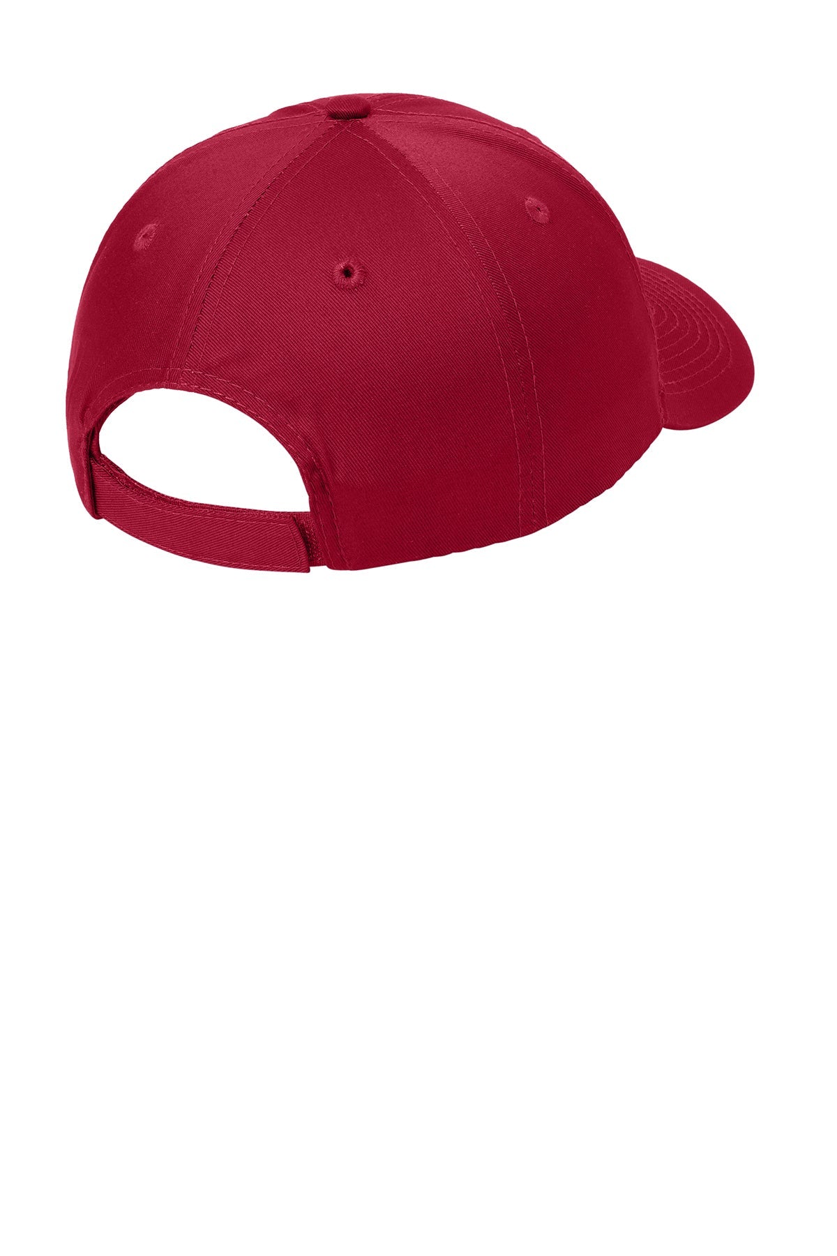 Port Authority Uniforming Branded Twill Caps, Red