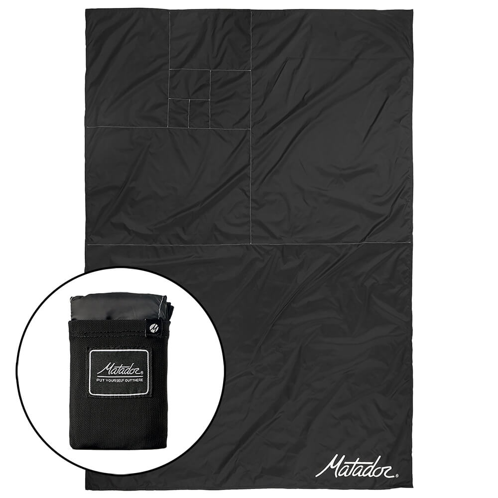 Matador Pocket Custom Blankets, Black