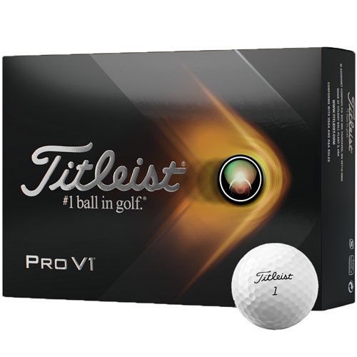 Titleist Pro V1 Golf Balls White, 1 Dozen Sleeves