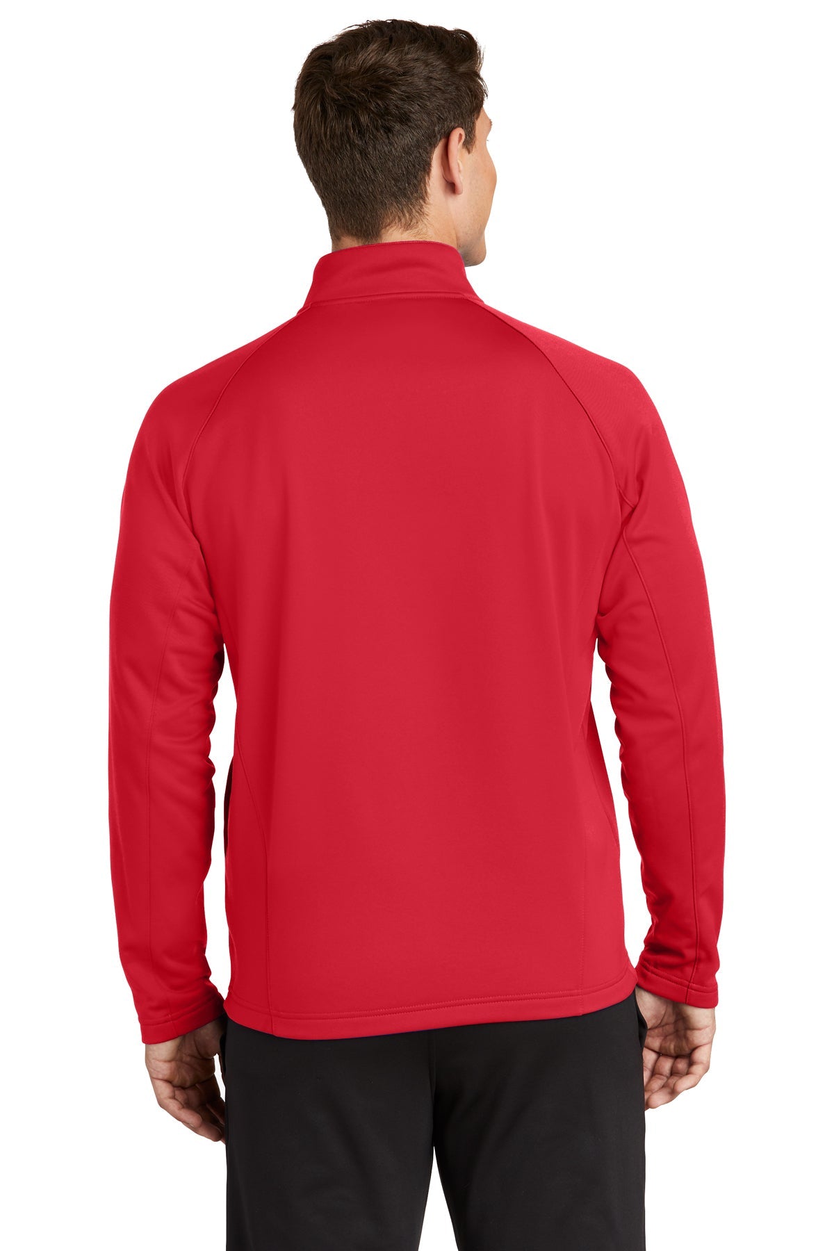 sport-tek_f243 _deep red/ silver_company_logo_sweatshirts