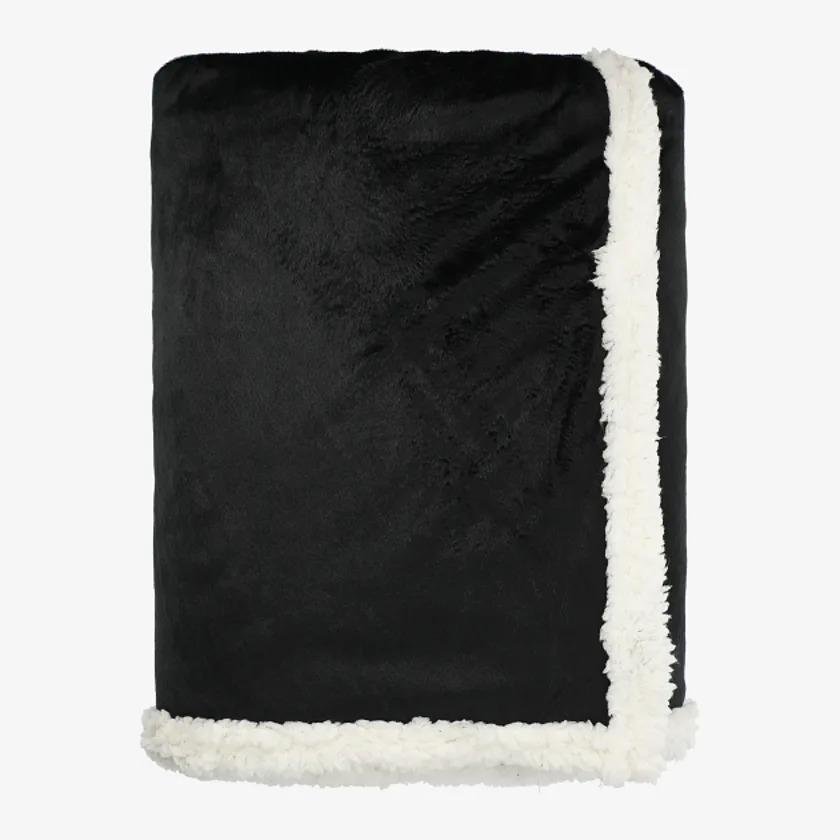 Field & Co Sherpa Blanket, Black