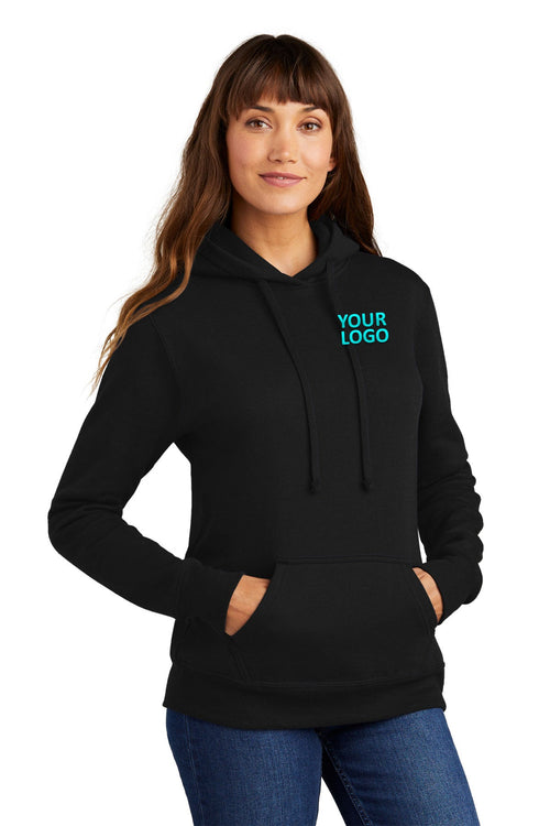 Port & Company Tall Core Fleece Branded Hoodies, Red