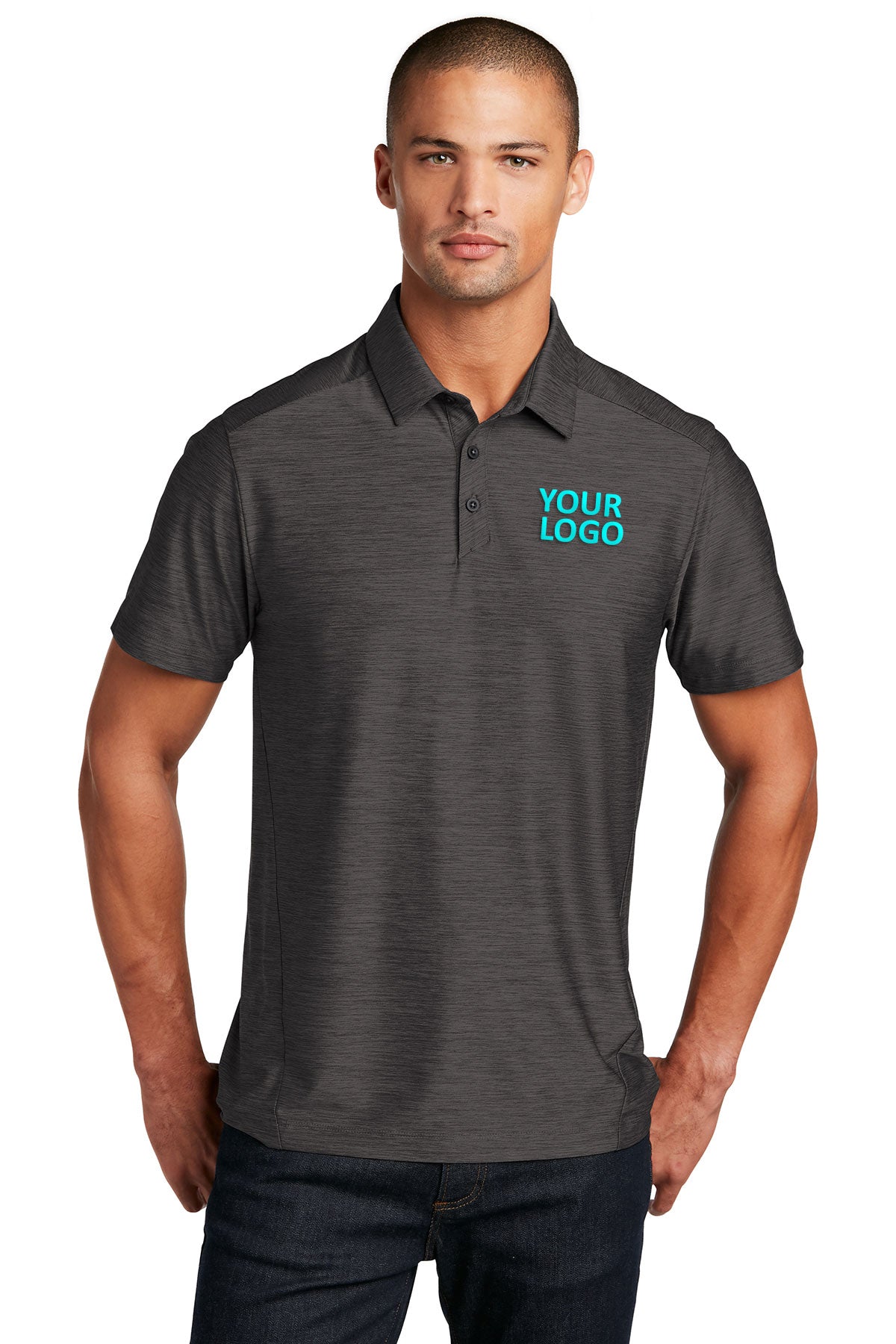 OGIO Slate Customized Polos, Blacktop