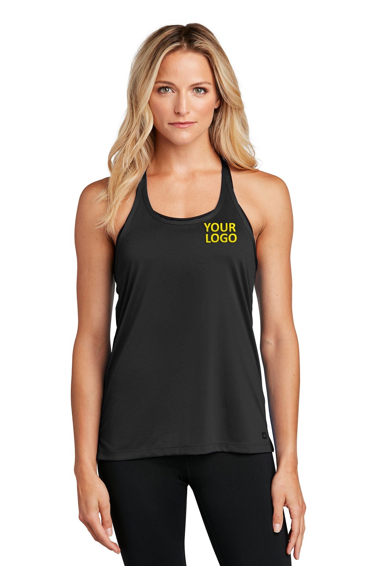 OGIO ENDURANCE Ladies Level Mesh Tank LOE352 Blacktop