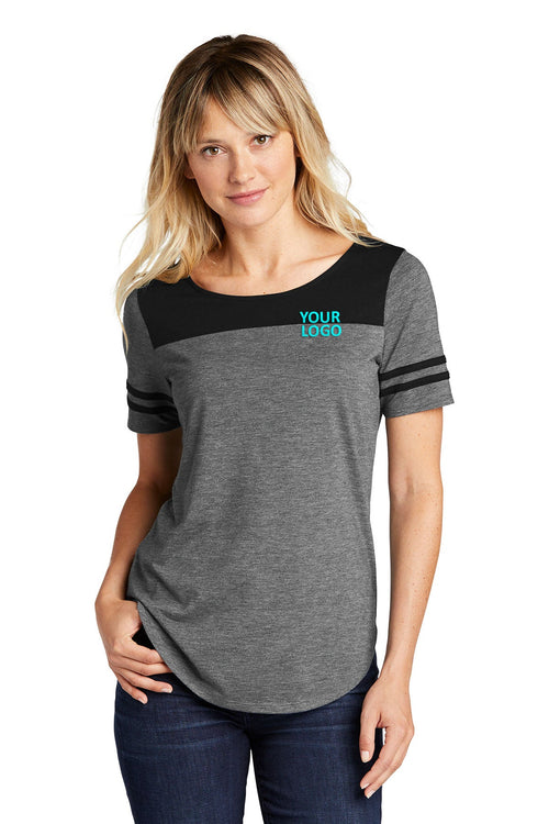 Sport-Tek PosiCharge Tri-Blend Wicking Custom Short Sleeve Hoodies, True Navy Heather
