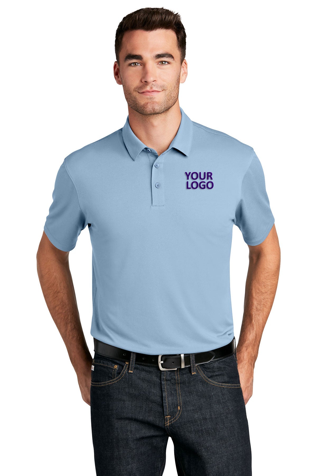 Port Authority UV Choice Pique Polo K750 Cloud Blue