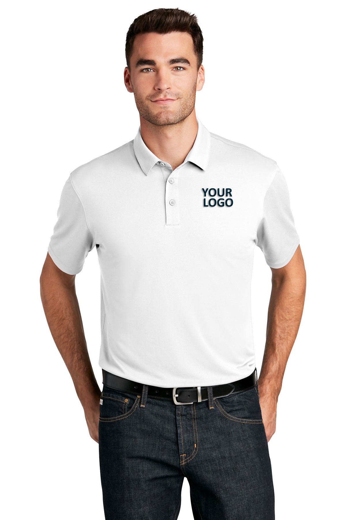 Port Authority UV Choice Pique Polo K750 White